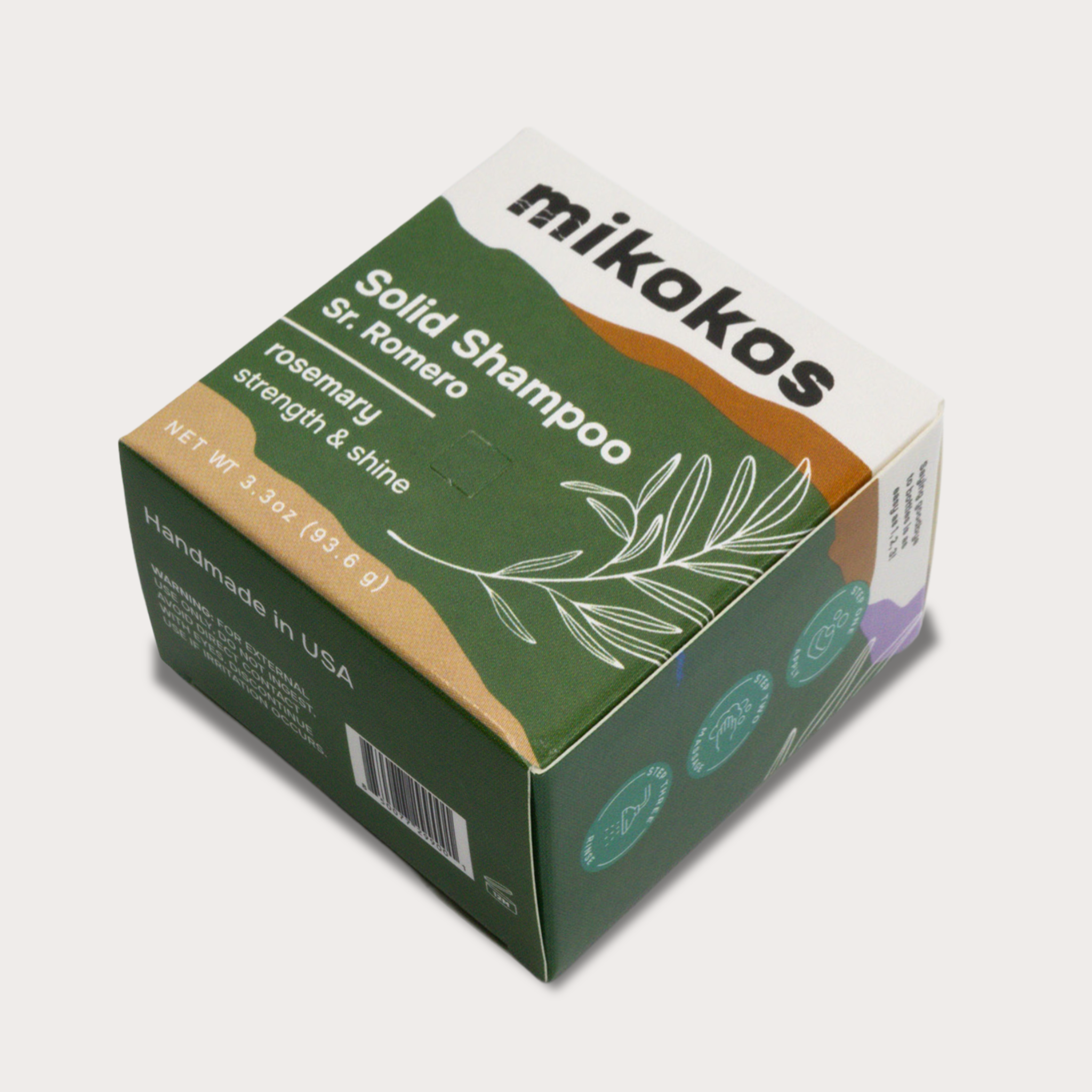 Sr. Romero: Rosemary Strength & Shine Shampoo Bar