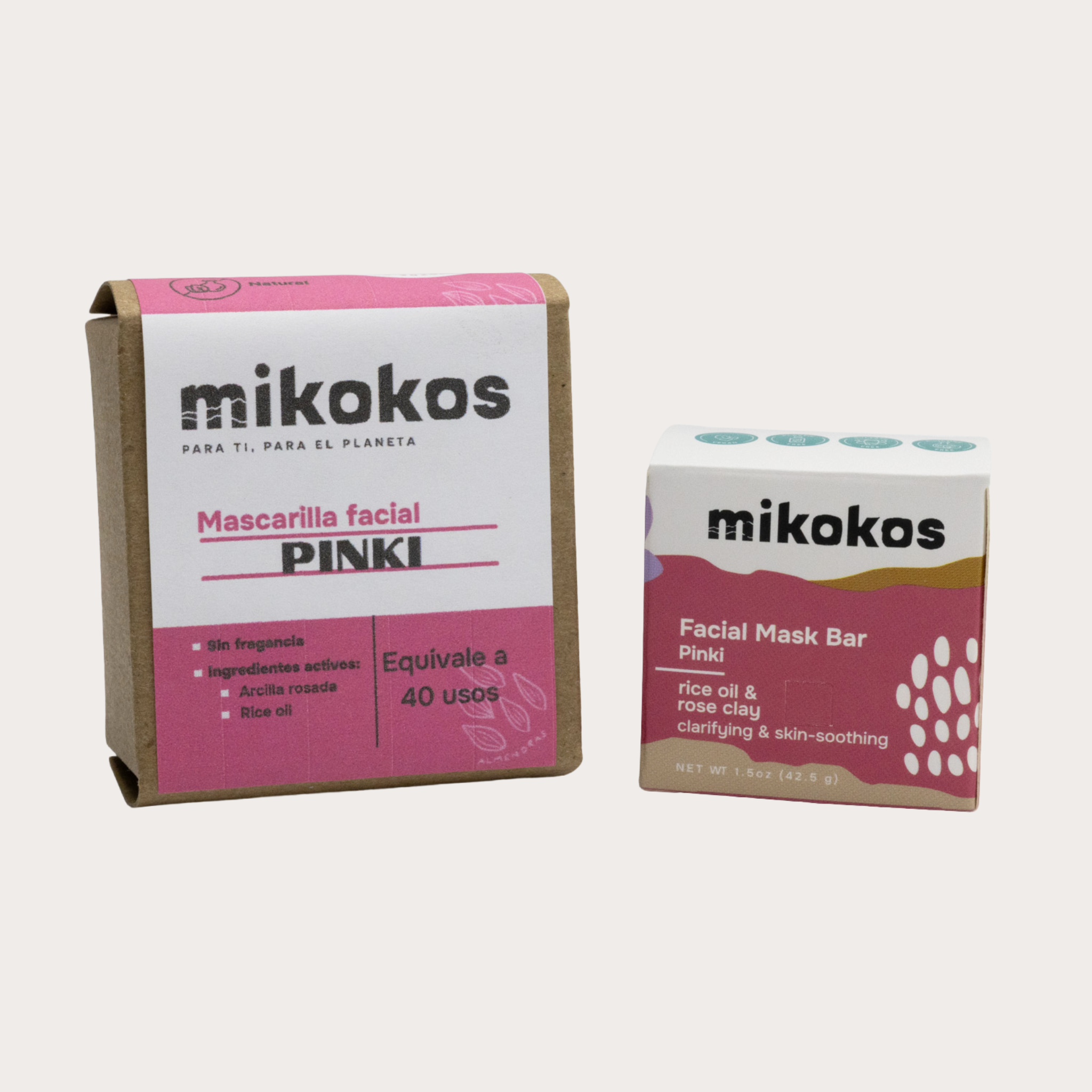 Pinki: Barra Facial Purificante y Calmante para la Piel