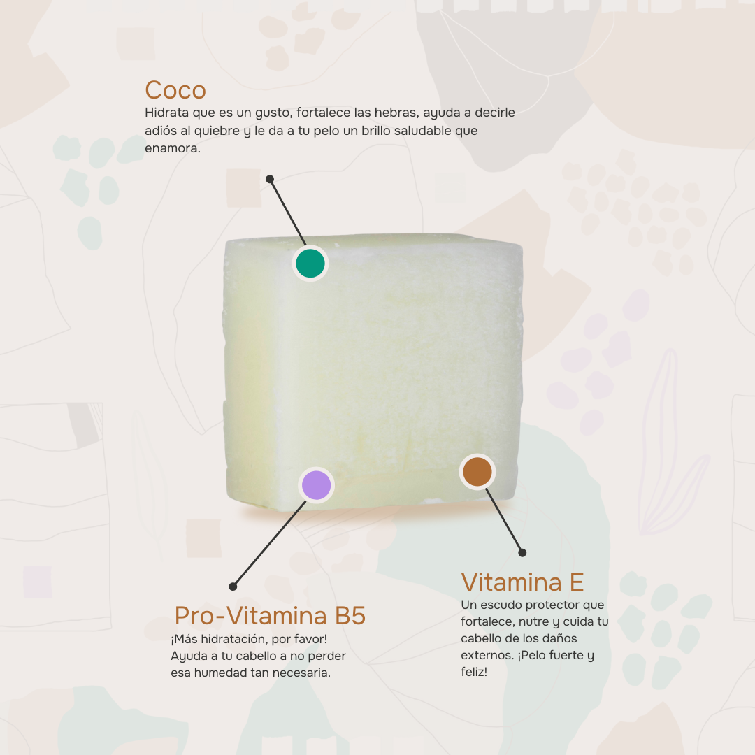 Koko: Acondicionador en Barra Hidratación Total para Rizos