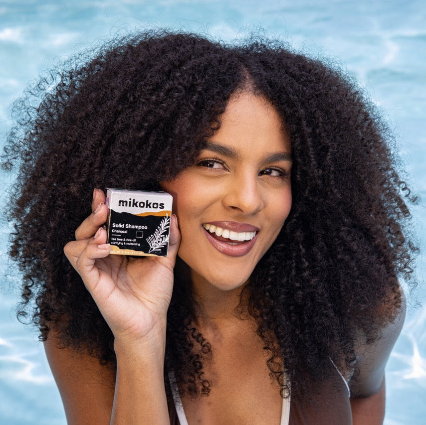 Charcoal: Shampoo en Barra Detox y Control Grasa