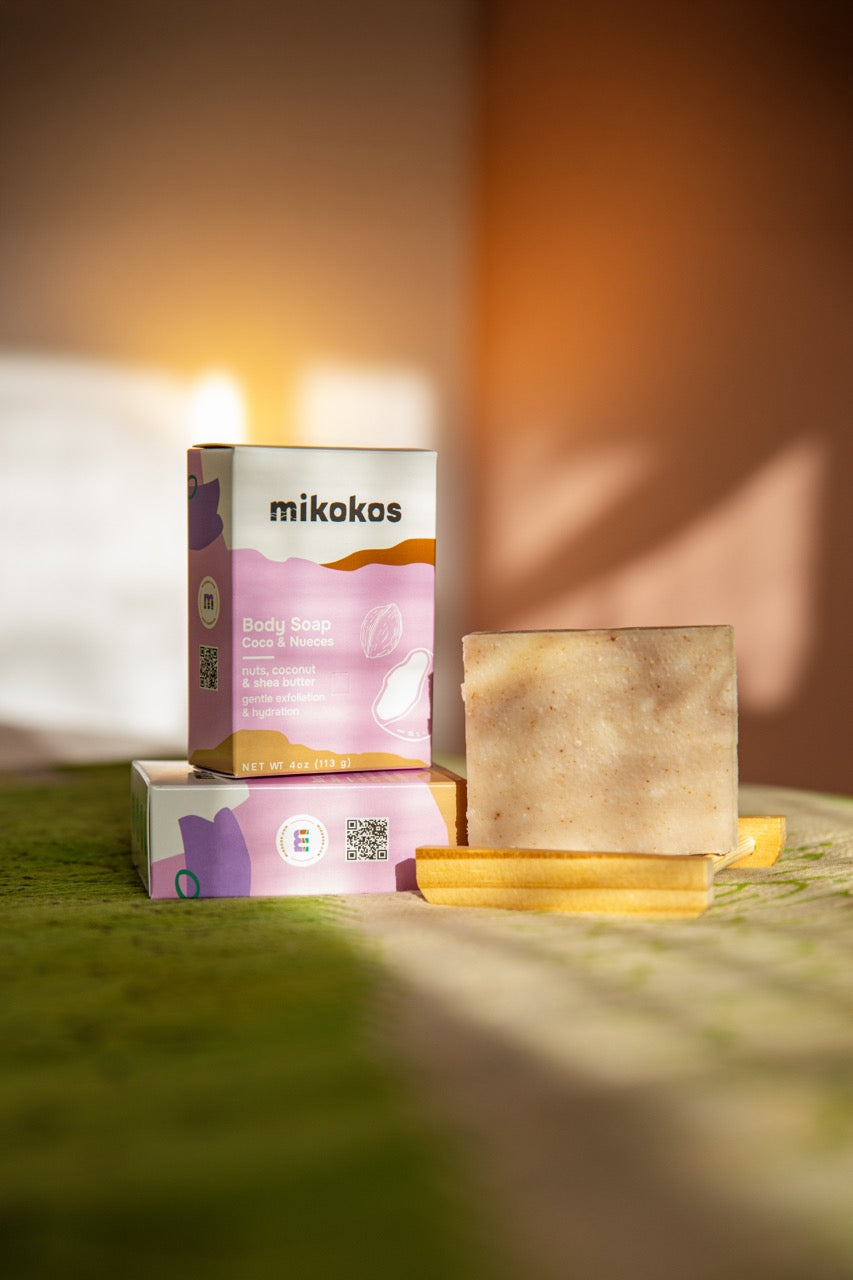 Coco & Nueces: Gentle Exfoliation & Hydration Soap Bar