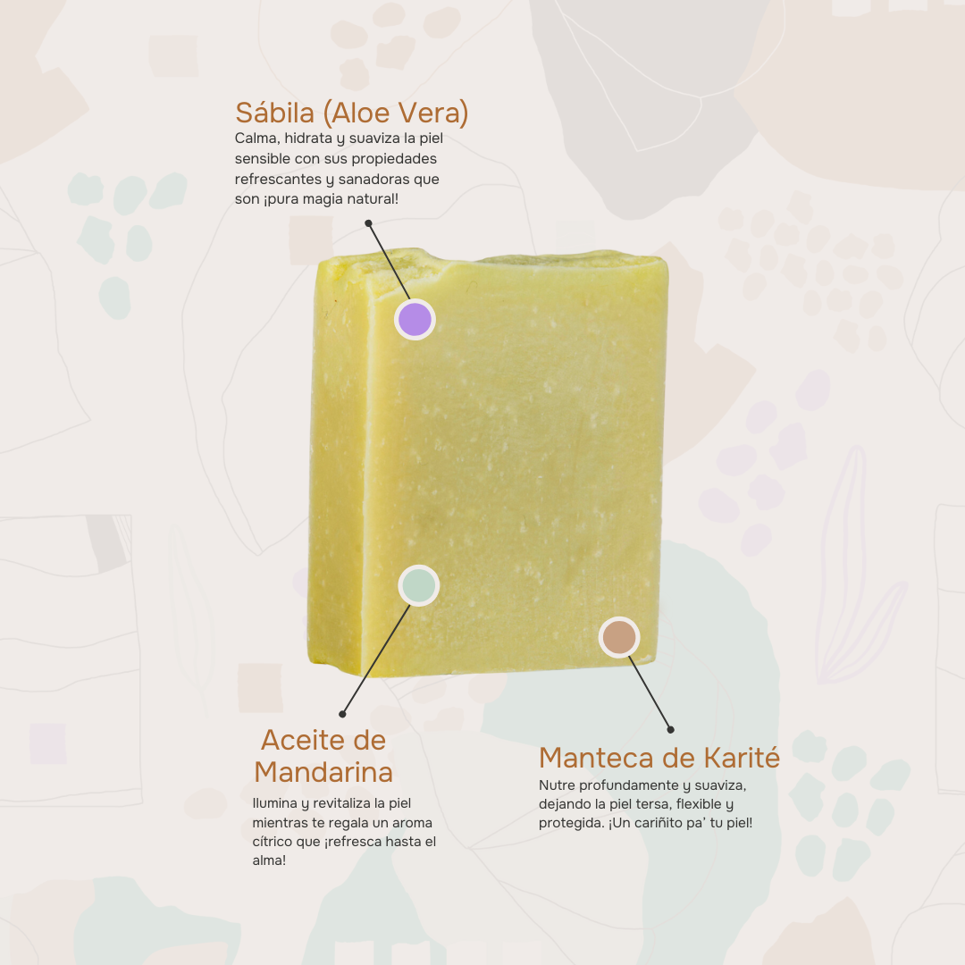 Sábila: Hydration & Skin-Soothing Soap Bar