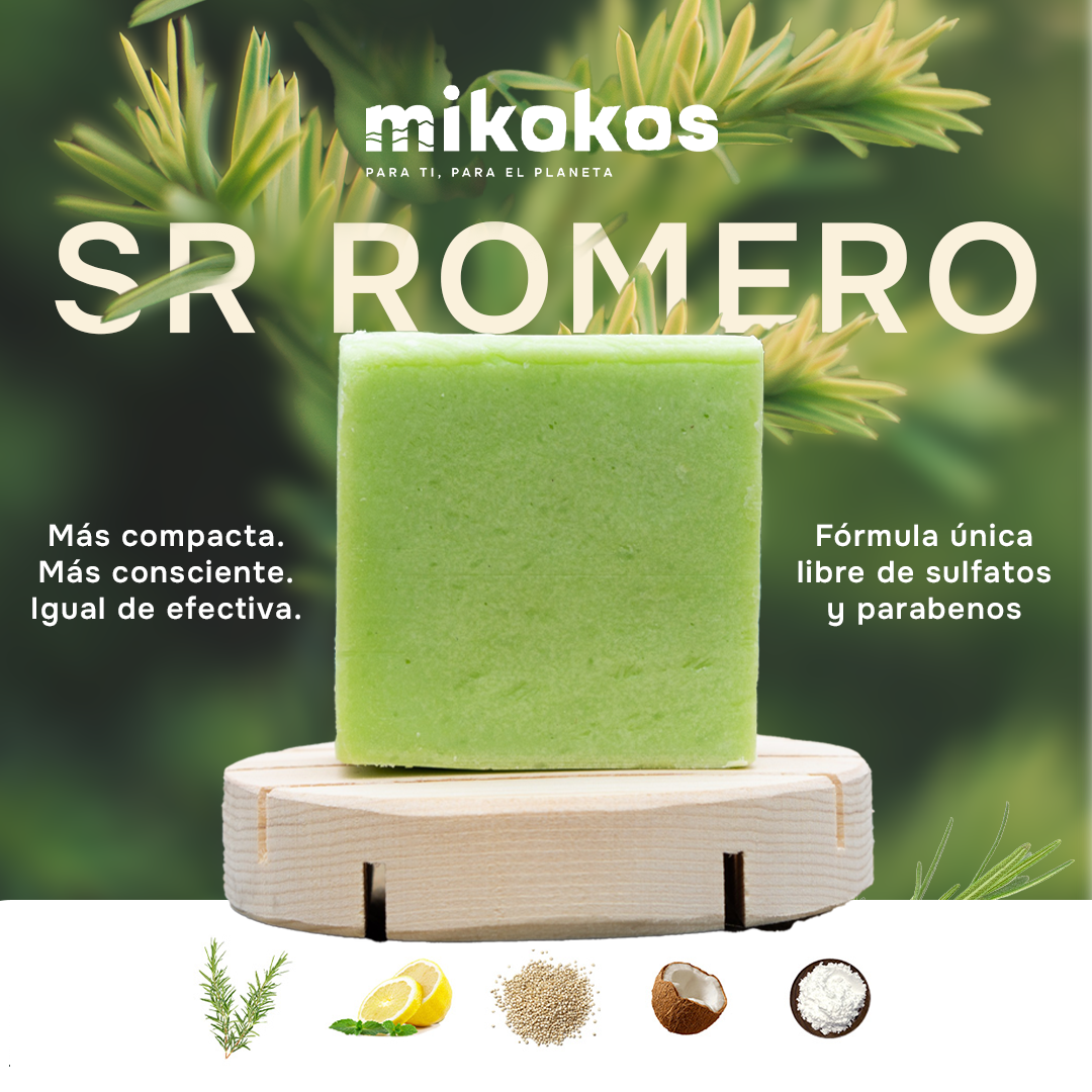 Sr. Romero: Rosemary Strength & Shine Shampoo Bar