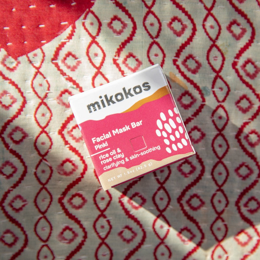 Pinki: Clarifying & Skin-Soothing Facial Mask Bar