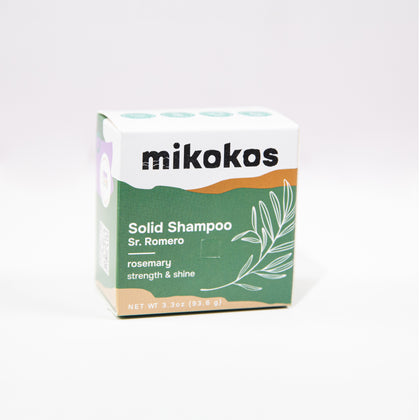Sr. Romero: Rosemary Strength & Shine Shampoo Bar