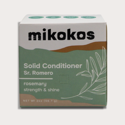 Sr. Romero: Rosemary Strength &amp; Shine Conditioner Bar