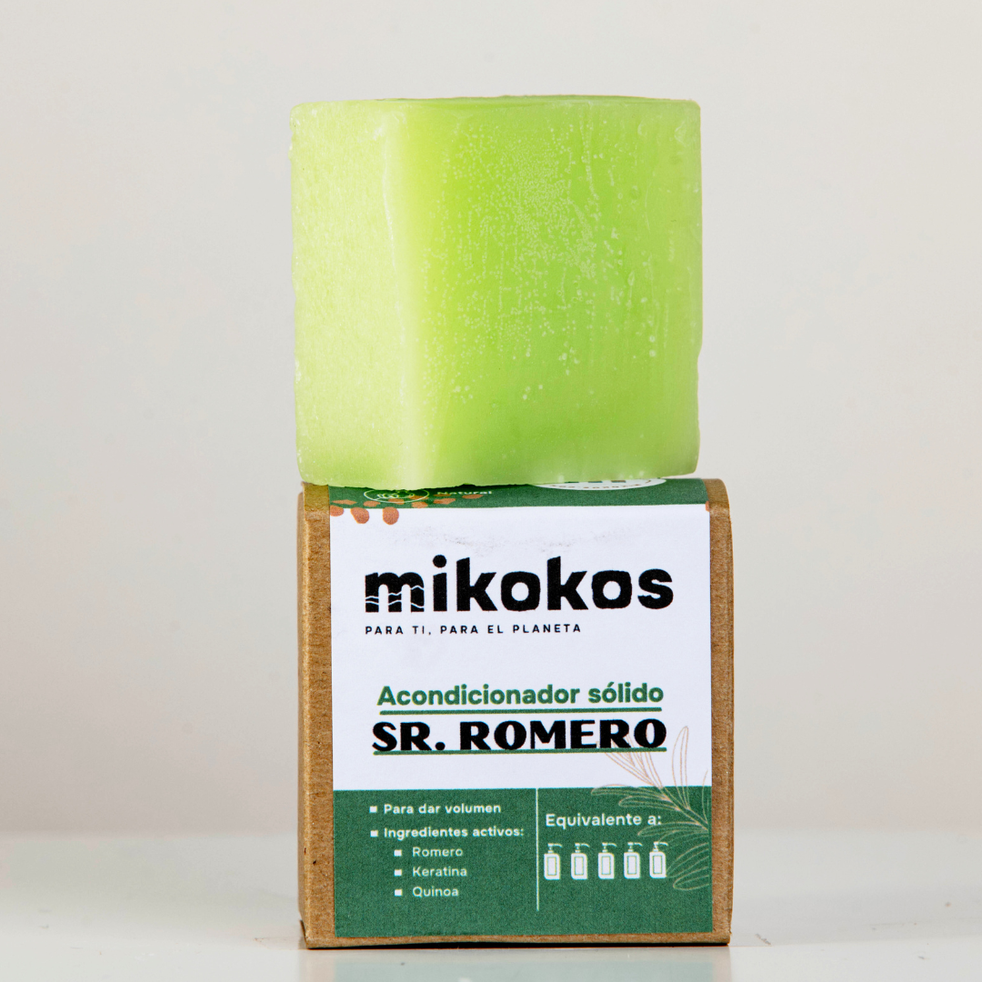 Sr. Romero: Acondicionador en Barra Fuerza y Brillo con Romero