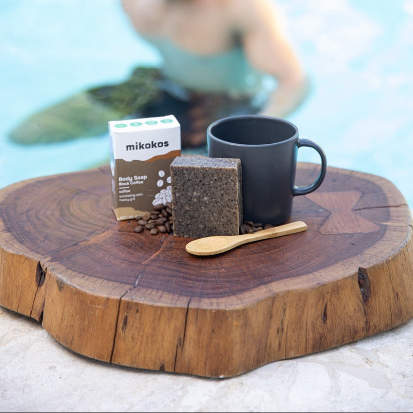 Café: Barra de Jabón Exfoliante y Energizante