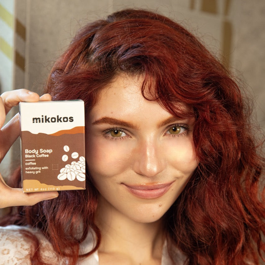Café: Barra de Jabón Exfoliante y Energizante