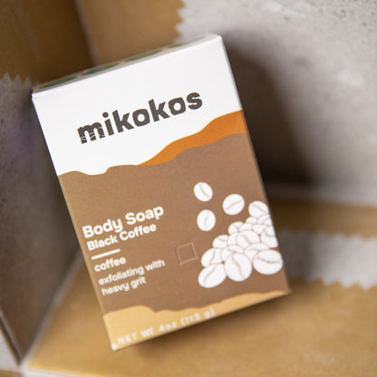 Café: Barra de Jabón Exfoliante y Energizante