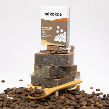 Café: Barra de Jabón Exfoliante y Energizante