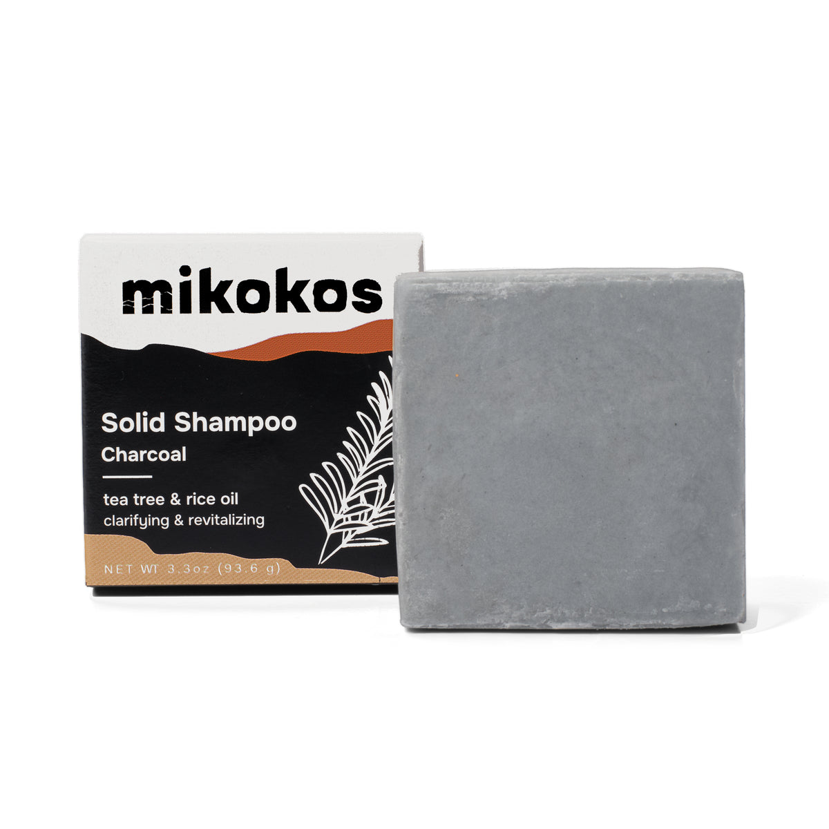 Charcoal: Shampoo en Barra con tea tree y aceite de arroz, hecho a mano en Puerto Rico