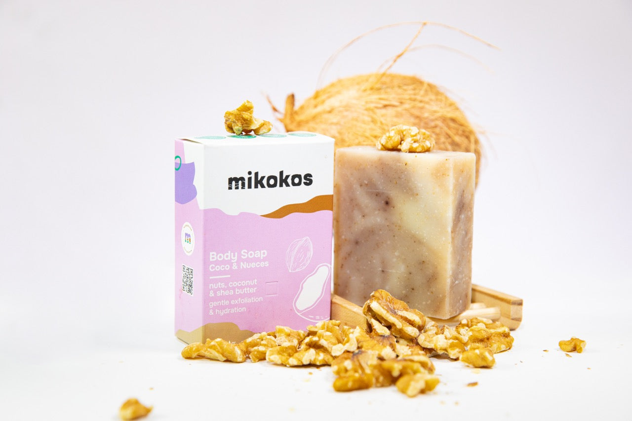 Coco &amp; Nueces: Gentle Exfoliation &amp; Hydration Soap Bar