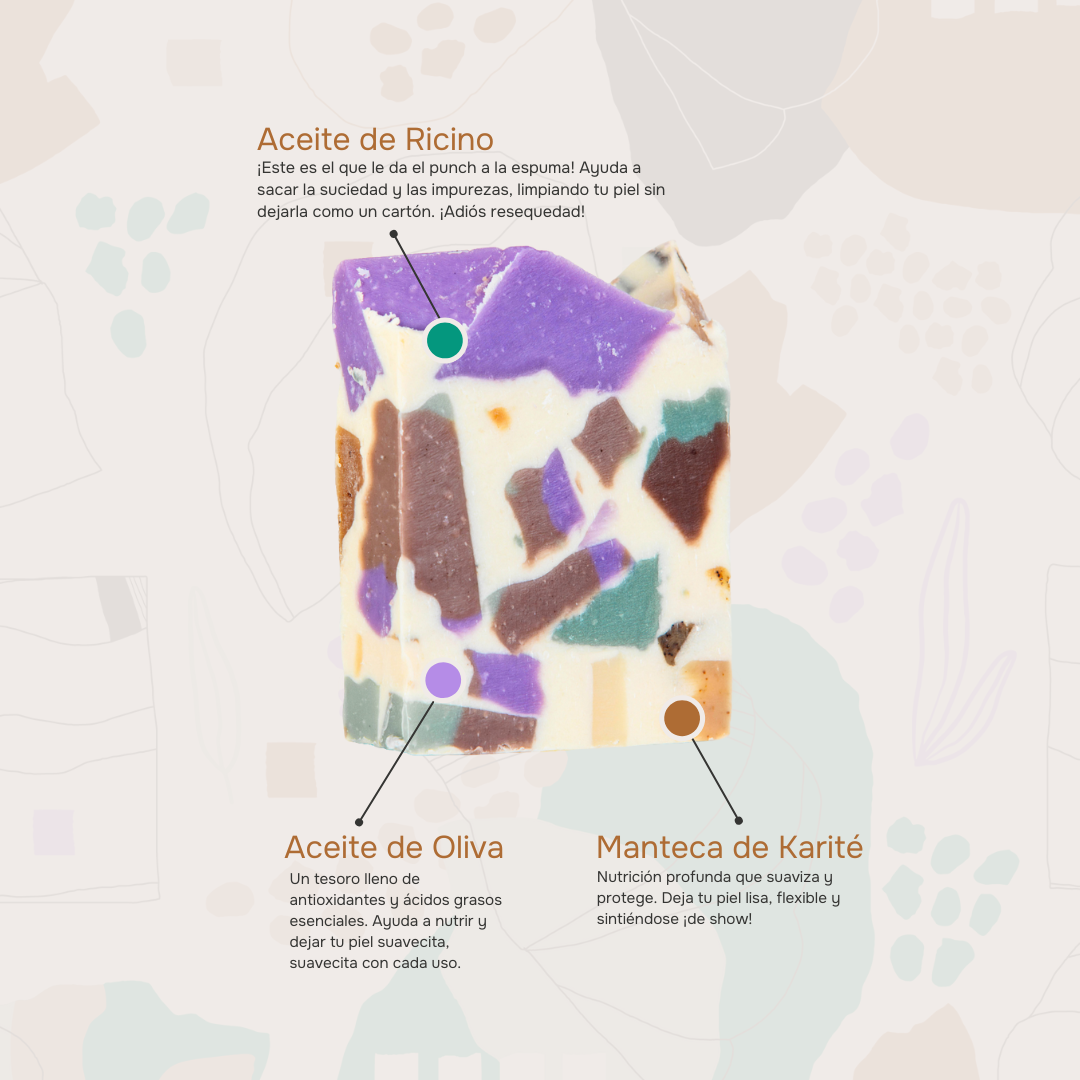 Mikomix: Barra de Jabón Reciclada con Pura Nutrición para tu Piel