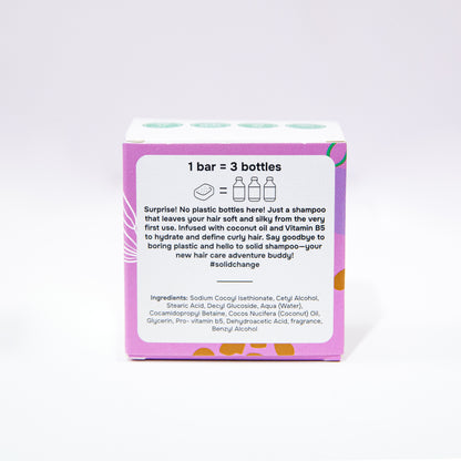 Koko: Shampoo en Barra Hidratación Total para Rizos