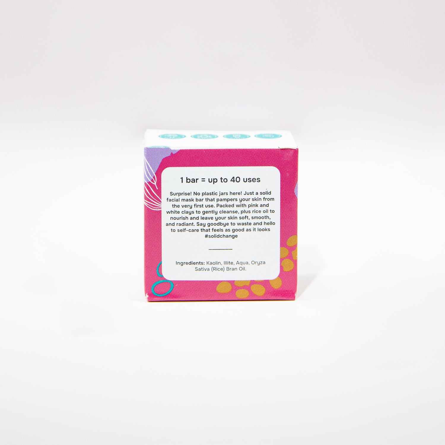 Pinki: Barra Facial Purificante y Calmante para la Piel