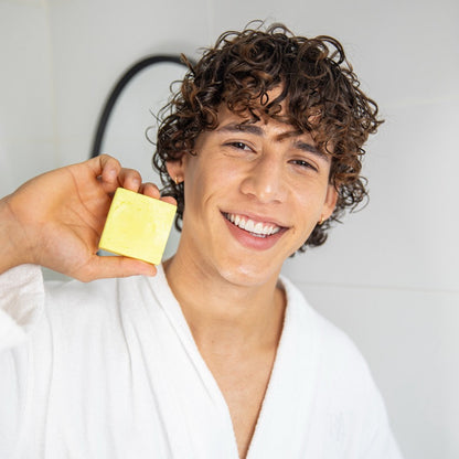 Scalpi: Shampoo en Barra Cuidado del Cuero Cabelludo con Eucalipto y Cúrcuma