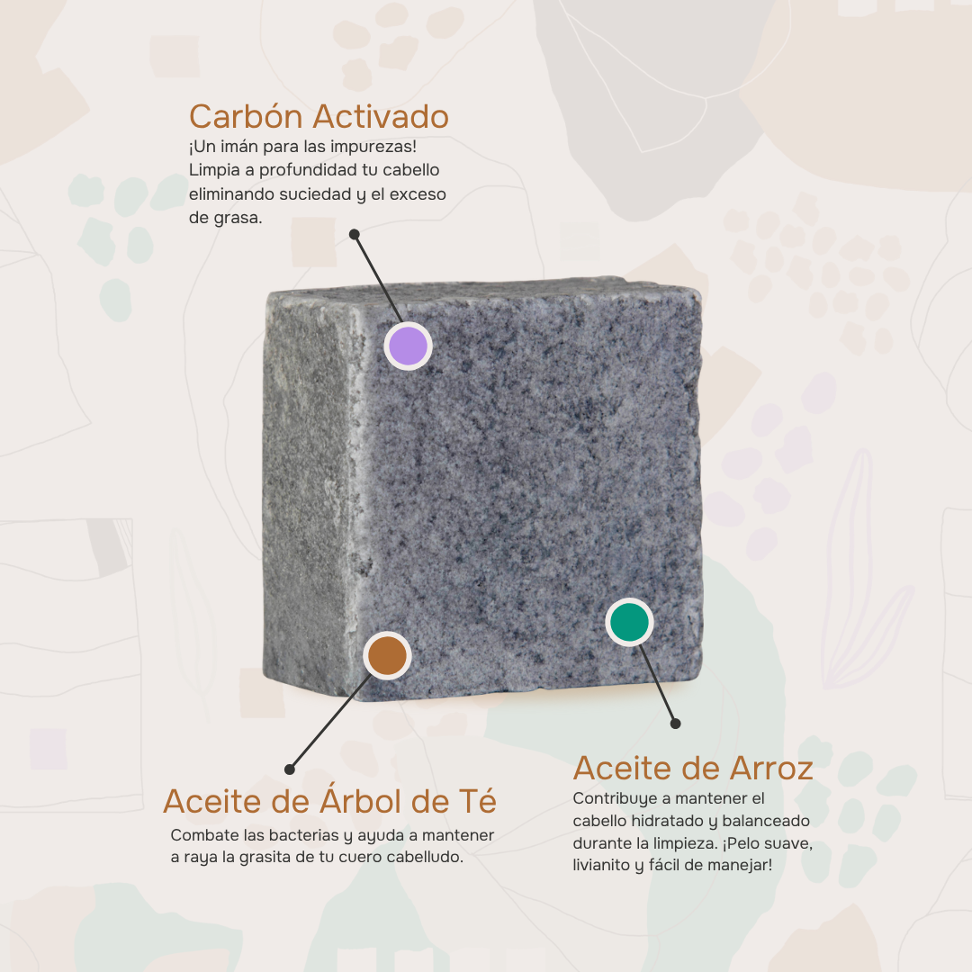 Charcoal: Detox &amp; Oil Control Shampoo Bar