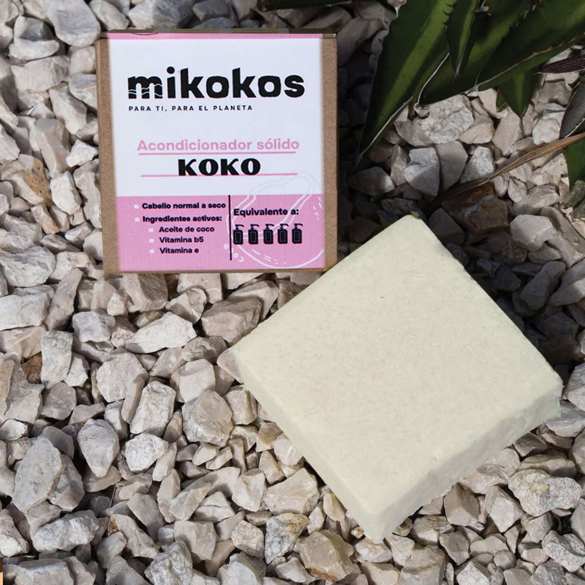トリートメント koko Koko Conditioner Bar | Coconut Hydration for Dry Hair – Mikokos